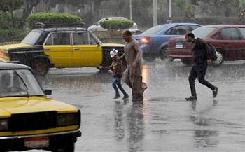 من عصر ٱمس.. تواصل هطول الأمطار الرعدية على الإسكندرية 