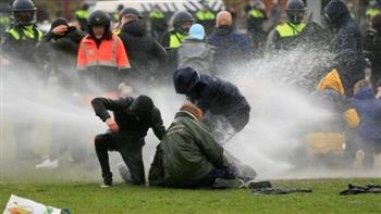 ارتفاع حصيلة المصابين خلال احتجاجات على إجراءات كورونا في هولندا