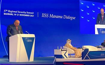وزير الخارجية يلقي كلمة أمام الدورة السابعة عشر لحوار المنامة 