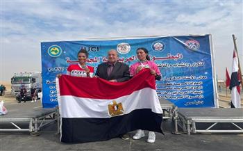 مصر تحصد 3 ذهبيات وفضية وبرونزية بأول أيام البطولة العربية لدراجات المضمار 