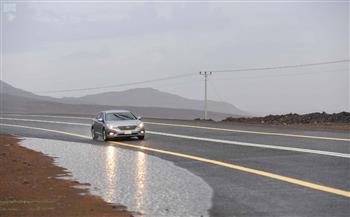  أمطار على مراكز محافظة ضباء السعودية