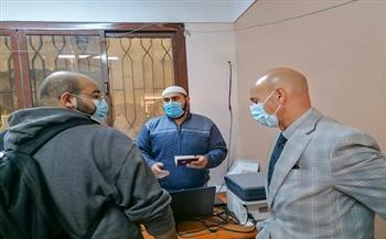 «وكيل صحة الشرقية» يتابع تطعيم المواطنين بلقاح كورونا