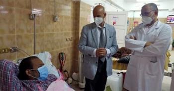 مرور مفاجئ لوكيل وزارة الصحة بالشرقية على مستشفى أبو كبير المركزى