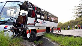 مصرع 45 شخصا إثر تحطم حافلة ركاب غرب بلغاريا