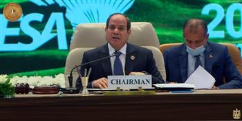الرئيس: مصر ستعمل مع دول «الكوميسا» لتشجيع مشروعات الربط البرى