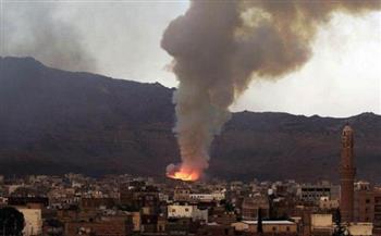التحالف العربي  ينفذ غارات جوية ضد أهداف حوثية في صنعاء