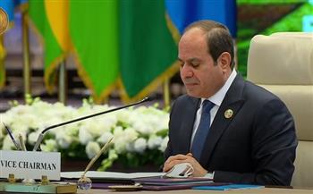 كلمة الرئيس السيسي للترحيب بقادة الدول المشاركين بقمة «الكوميسا»