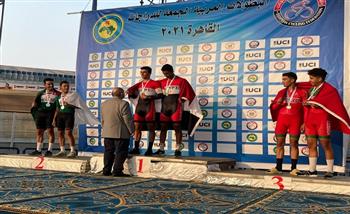 مصر تحصد 42 ميدالية في البطولة العربية لدراجات المضمار 