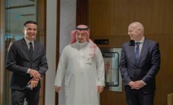 رئيس الفيفا يصل الرياض لحضور نهائي أبطال آسيا