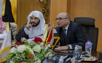 وزير العدل يلتقي نظيره السعودي لتعزيز التعاون بين البلدين