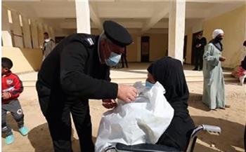 توجيه قافلة إنسانية لتوزيع المساعدات العينية على المواطنين بالقاهرة