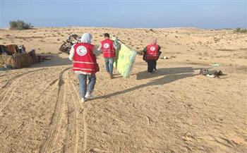 الهلال الأحمر بشمال سيناء يطلق حملة "ستر وغطا" لرعاية الأسر الأكثر احتياجا