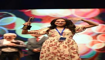 ماريا أسامة تحصد جائزة أفضل ممثلة واعدة في مهرجان بغداد الدولي للمسرح