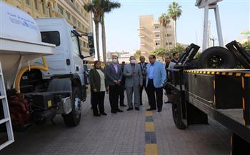 ضمن الخطة الاستثمارية.. 3 سيارات خدمات للوحدات المحلية بكفر الشيخ