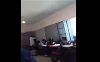اعتداء وحشي من مدرس على طالب يشعل الغضب في تونس.. فيديو