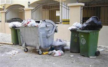 حملات للتأكد من وضع حاويات القمامة امام المنشآت والمحلات بشرق الإسكندرية