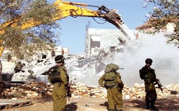 الاحتلال الاسرائيلي يخطر بهدم مبنى سكنى في بلدة سلوان