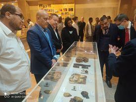 افتتاح معرض «عشر سنوات من الحفائر في قبة الهوا» (صور)