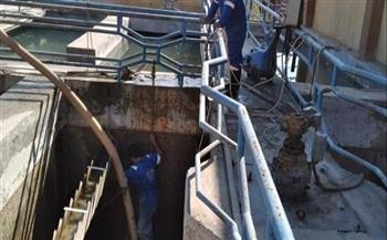 «مياه القناة»: الانتهاء من غسيل وتطهير محطة «عين غصين» ومجمع القصاصين