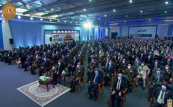 الرئيس السيسي يشاهد فيلما تسجيليا بعنوان «مصر القوة والسلام»