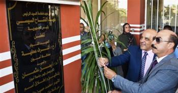 محافظ أسوان يفتتح قاعة "المشير طنطاوي" بمقر الجامعة بصحاري
