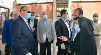 محافظ القاهرة يوجه بسرعة الانتهاء من أعمال تطوير مستشفى حميات العباسية