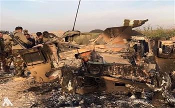 قطعة عسكرية تابعة لقوات البيشمركة تتعرض لهجوم إرهابي من قبل عناصر داعش بمحافظة ديالى