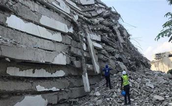 ارتفاع ضحايا انهيار مبنى قيد الإنشاء في لاجوس إلى 20 شخصا على الأقل