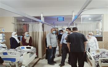 وكيل «صحة» المنوفية يتابع سير العمل بمستشفى حميات شبين الكوم 