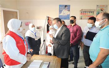 محافظ المنوفية يشهد التشغيل التجريبي للمركز التكنولوجي فى شبرا بخوم