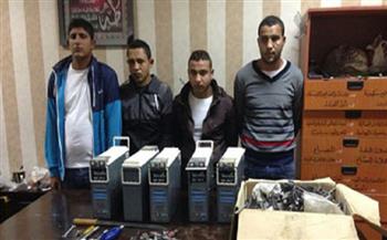 ضبط عصابة تخصصت في سرقة شبكات المحمول بالإسكندرية