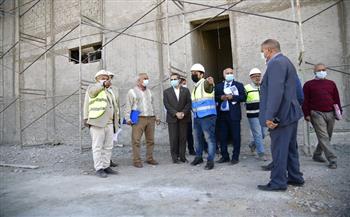 محافظ الغربية: الانتهاء من بناء الهيكل الخرساني بمستشفى طنطا الجديد