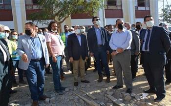 محافظ المنيا يتابع الموقف التنفيذي لمشروعات «حياة كريمة» بقرية المعصرة في ملوي 