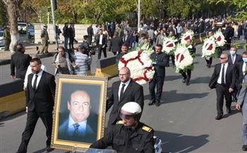 بأكاليل الزهور.. جنازة شعبية ورسمية فى دمشق لتوديع صباح فخري (صور)