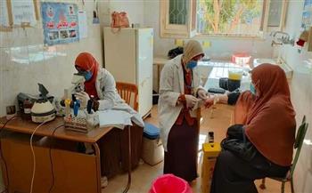صحة المنيا تقدم الخدمات الطبية والعلاجية لـ 2088 مواطنا بقرية صندفا ببني مزار
