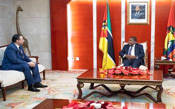 رئيس موزمبيق يعرب عن تقديره للعلاقات التاريخية خلال استقباله سفير مصر