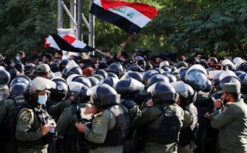محتجون في العراق يحاولون اقتحام المنطقة الخضراء