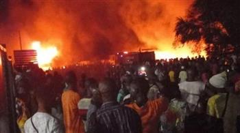 ارتفاع حصيلة انفجار ناقلة وقود في سيراليون إلى أكثر من 90 قتيلا