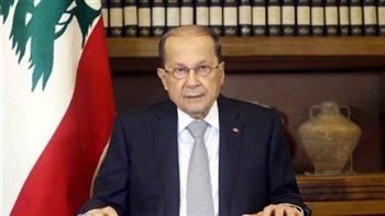 الرئيس اللبناني يدين محاول الاغتيال التى تعرض لها رئيس وزراء العراق
