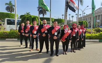 وفد جامعة الفيوم يشارك في فعاليات الملتقى الأول لطلاب من أجل مصر