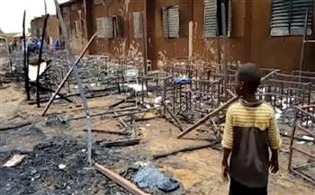 مصرع أكثر من 26 طفلاً بحريق في مدرسة بالنيجر