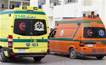 5 مصابين في انقلاب سيارة ميكروباص بالطريق الصحراوي الشرقي