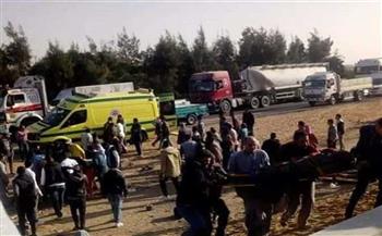 مصرع وإصابة 6 أشخاص من أسرة واحدة فى حادث على طريق «قنا - سوهاج»