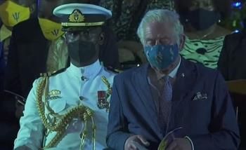 على طريقة «بوحة».. الأمير تشارلز يغفو في حفل استقلال باربادوس (فيديو)