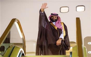ولي العهد السعودي يغادر مملكة البحرين
