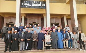 القافلة الدعوية للأزهر تواصل لقاءاتها في محافظة شمال سيناء