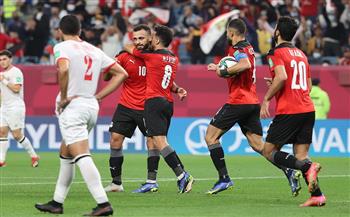 كأس العرب.. مصر تتقدم على الأردن 2-1 بنهاية الشوط الإضافي الأول