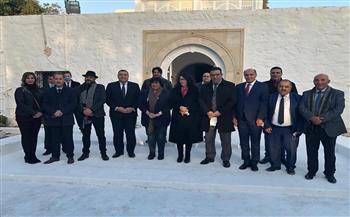 وزيرتا ثقافة مصر وتونس تزوران المركز الثقافي الدولي بالحمامات