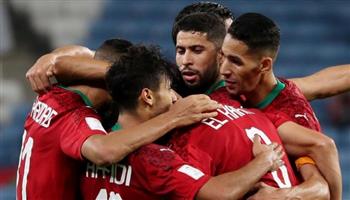 كأس العرب.. براهيمي يتقدم للجزائر والمغرب تتعادل في دقيقة واحدة