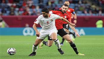 كأس العرب.. مصر والأردن يتعادلان في الشوط الأول
